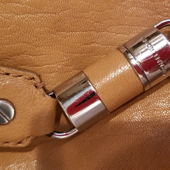 Michael Kors Tan Leather Hobo / Shoulder Bag Chain - Picture 4 of 6